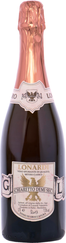 Spumante Rosato Demi Sec Metodo Tradizionale